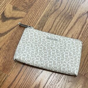 Calvin Klein Tan Logo Pouch